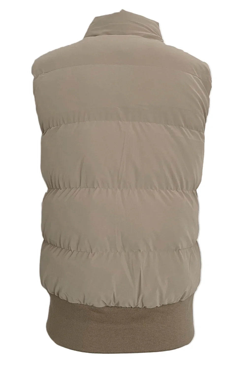 Dolce&Gabbana Men Body Warmer Vest In Beige