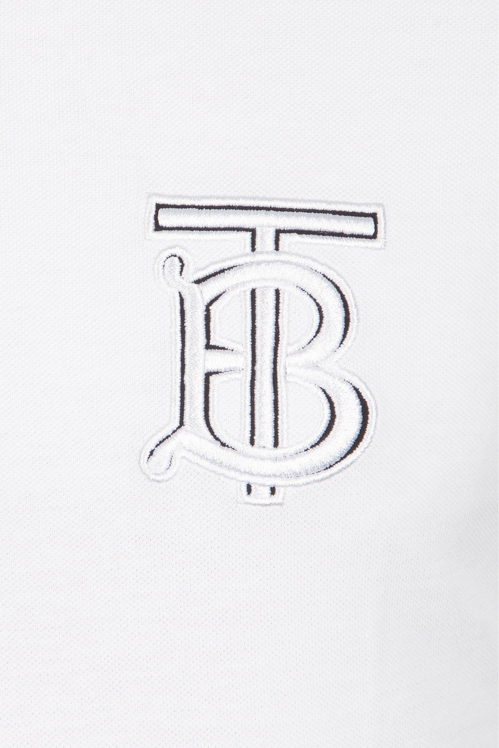 Burberry White Polo Shirt - Giltenergy